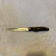 Cutco Trimmer Knife 1021 Serated Classic Orange Swirl Handle 4 1/2"