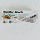 Hamilton Beach Electric Knife Set With Fork and Carry Case 74251G White