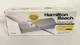 NEW Hamilton Beach Electric White Knife Gray Storage Case Stainless Steel Blade
