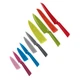 Kuhn Rikon COLORI+ Knife Set with Non-Stick Coating and Safety Sheaths, Set of 5