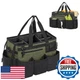 IBVIVIC Wearable Cleaning Caddy Bag w/ 5 Comp., Shoulder/Waist Strap, Nylon