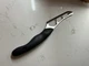 Cutco 1504 KF Serrated Cheese Kitchen Knife Black Soft Grip Handle USA