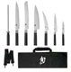 Shun Classic 8 Piece Student Knife Set, VG- Max Steel, NEW