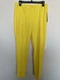 NYCC New York Clothing Co. Yellow Dress Pants Stretch Polyester Pull On Casual NYCC New York Clothing Co. Yellow Dress Pants Stretch Polyester Pull On Casual