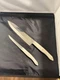 Cutco 1725 KJ 1721 Chef Knife Serrated Pearl White Handles 9" Made In USA