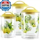 Reston Lloyd Food Storage Containers BPA Free Airtight Canisters Set of 3 for Ce
