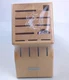 WUSTHOF 15-Slot Knife Block, ACAIA Wood OAK Finish, #2189601501, New & Sealed