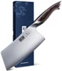 HOSHANHO 7'' Japanese High Carbon Steel Meat Cleaver Multifunction Kitchen Knife