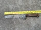 VINTAGE DEXTER 48910 Carbon Steel Chef/Butcher Knife 9.5 Inch Blade USA