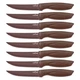 NutriChef NCSK8BW 8 Piece Kitchen Knife Set - Multi-purpose Unbreakable