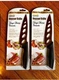 2 Copper Knife Set Never Needs Sharpening Stays Sharp Forever Non-Stick Design