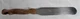 Vtg Cutco No 28 Icing Spatula Spreader Brown Swirl Handle - Forever Guarantee 