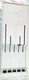 NEW CUTCO Knife Holder #1742 White Plastic 5 Slots Drawer / Wall Mount