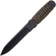 Cold Steel True Flight Thrower 1055HC Steel Green Paracord Fixed Knife 80TFTC