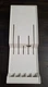 Vtg CUTCO 1742- 5 Slot Plastic Storage/Knife Tray- Drawer/Wall Mount- Off White