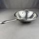 Belgique Classique Tools of the Trade 12.5" Wok Stainless Steel Glass Lid