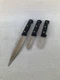 J.A. Henckels Pairing Knife Lot 31462-130, 31460-080, 31460-090 Pro. Sharpened