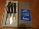 Rada Paring Knife Set 3pc cutlery G201 USA made L/R Black hand dishwasher safe