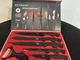 Kunsion 6PCS Knife Set Black Chef, Bread, Utility, Paring Knives & Peeler Non-S&hellip;