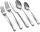 Cambridge Raegan Hammered Mirror 20-Piece Flatware Set