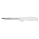 MERCER CUTLERY M18100 Boning Knife,6 in Blade,White Handle 6AKN9