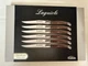 Trudeau Maison Laguiole Wood Handle Steak Knives Set Of 6