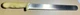 Dexter Russell Basics P94805 12" Scalloped Slicer Knife White Handle Bread Meat