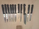 Cutlery Shappu 2000  Stainless Steel 10 Piece (+ 1) Knife Set Wood Block Holder