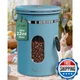 Veken Coffee Canister with Window, Easter Gifts Airtight Stainless Steel Contain