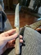 Vintage Case XX Stainless CAP 283-8" Carving Knife w/Finger Grooved Handle 