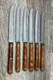VTG Set of 6 CASE XX M254 Miracle Edge Steak Knives Knife Lot - EXCELLENT