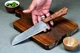 Custom Hand Made Damascus Chef Knife Hand Forged Damascus Steel Blade 2846