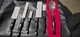 Lot Of 6 NEW CUTCO Knives,Fork,spoon Brown Swirl 1720 1768 1726 1728 1729 17