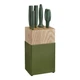 New HENCKELS ZWILLING Now S 6pc Block Set Grn 53070-110
