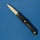 Cutco 1720 KI Paring Knife 2.75" Blade USA Dark Brown Handle W/ Small Orange