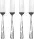 Oneida B340004A Tuscany Everyday Flatware Dinner Forks, Set Of 4 Metallic 