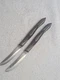 Lot Of 2 Vintage Cutco 1759 Serrated Table Knives Classic Brown Swirl c-85 DD
