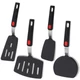 Silicone Spatula Turner Set of 4, Wiztoynia 600&deg;F Heat Resistant Cooking Sp