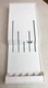 Vintage Cutco Knife Holder #1742 - Plastic Tray Drawer or Wall Mount New White
