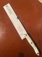Rare Cutco 1725JJ French Pearl / White Handle  Chef Knife 9 1/4 inch Made in USA