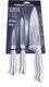 Cuisinart Classic 3-Piece Stainless Steel Knife Set w/Blade Covers hollow handle