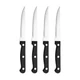 Farberware Stamped Triple Rivet High Carbon Stainless Steel Steak Knife Set, ...