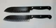 Set of 2 ~ Chicago Cutlery 1C12D Santoku Knife Knives