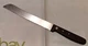 Vintage Friodur J A Henckels Slicing KNIFE with 12" Blade & Wood handle, Nice