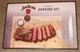 Jim Beam Carving Set with Cutting Board, Knife & Fork &ndash; BBQ Grill Gift Set- New