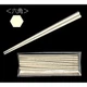 SPS Reusable Chopsticks 23cm Hexagonal Beige 10 Pairs Japan Daikoku Kogyo