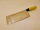 Dexter USA 8X3.25 in Chinese Chef Knife Yellow Soft Grip Handle SG5888 Stainless