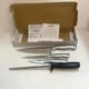 Cuisinart 3-Piece Stainless Steel Chef Knife Set W/Sharpener  C77SS Collection