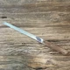 Stainless Bread Slicing Knife 8" Serrated Blade w/ Wood Handle VTG EKCO-LIKE