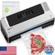Bonsenkitchen Vacuum Sealer Machine 40 Bags Compact Food Sealer For Kitchen